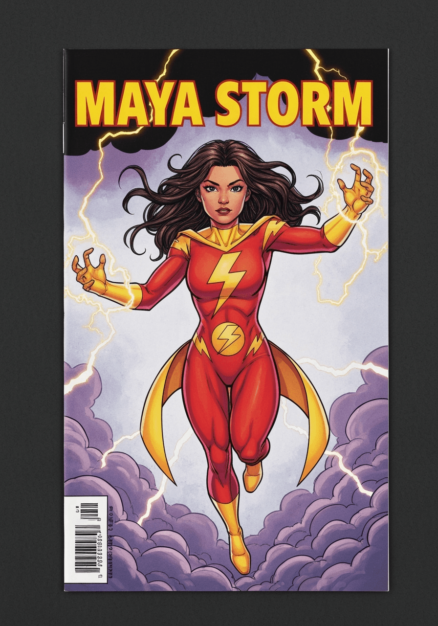 Maya Storm comic book